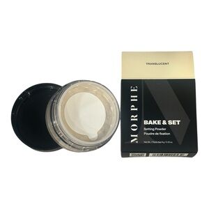 Morphe 
Bake & Set Setting Powder translucent
